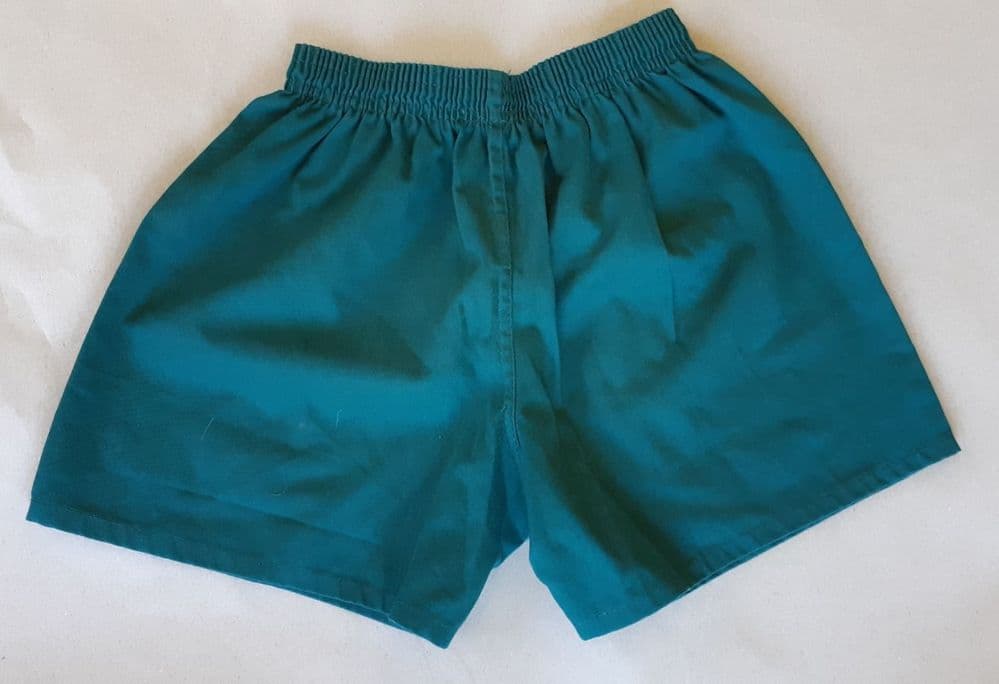 Green PE Shorts 28